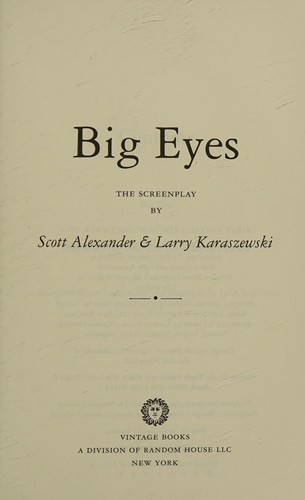 Cover for Big Eyes