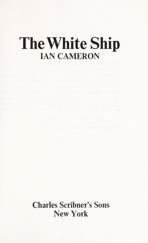 Cover for The white ship
