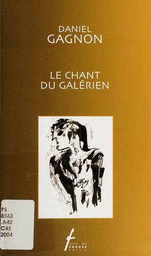 Cover for Le chant du galérien