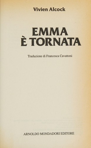 Cover for Emma E Tornata