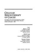 Cover for Cellular immunotherapy of cancer