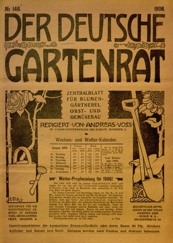 Cover for Der Deutsche Gartenrat