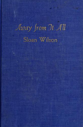 Cover for Away from it all.