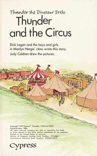 Cover for Thunder At the Circus