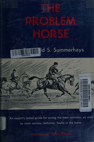 Cover for The problem horse.