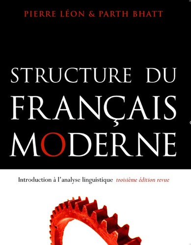 Cover for Structure du français moderne