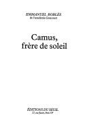 Cover for Camus, frère de soleil