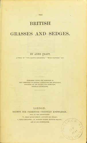 Cover for The British grasses and sedges