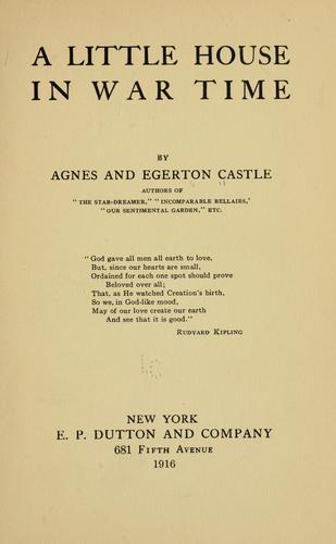Cover for A little house in war time