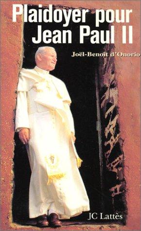 Cover for Plaidoyer pour Jean-Paul II