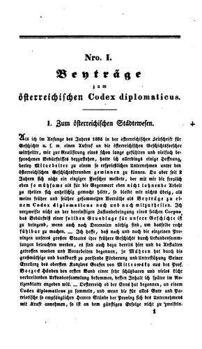 Cover for Der österreichische Geschichtsforscher