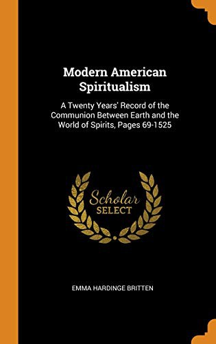 Cover for Modern American Spiritualism