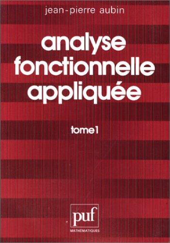 Cover for Analyse fonctionnelle appliquée
