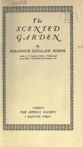 Cover for scented garden