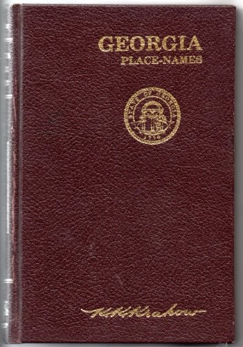 Cover for Georgia place-names