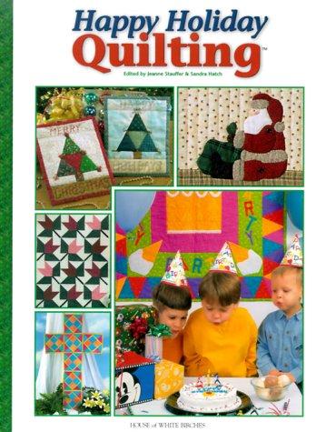 Cover for Happy holiday quilting