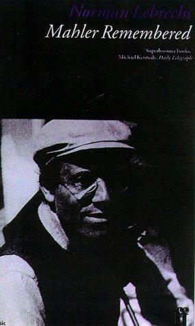 Cover for Mahler Remembered