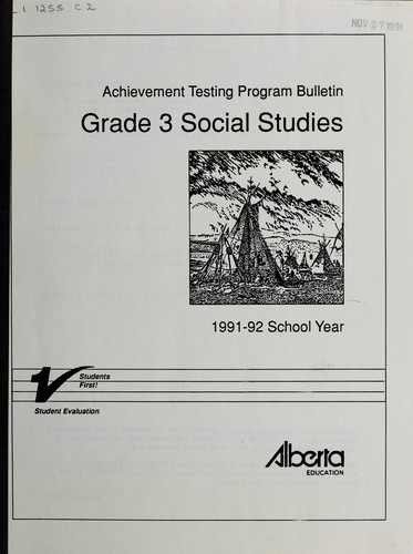 Cover for Achievement Testing Program bulletin
