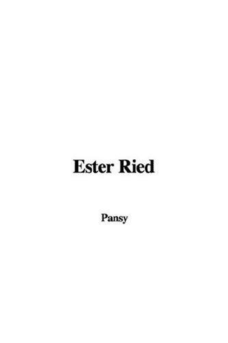 Cover for Ester Ried
