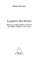 Cover for La guerre des droites