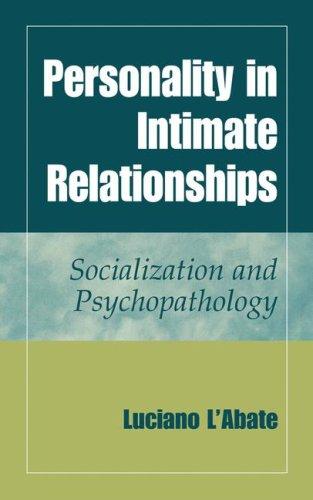 Cover for Personality in Intimate Relationships