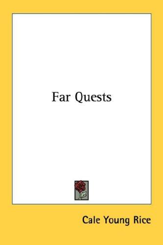 Cover for Far Quests