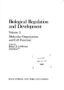 Cover for Molecular organization and cell function