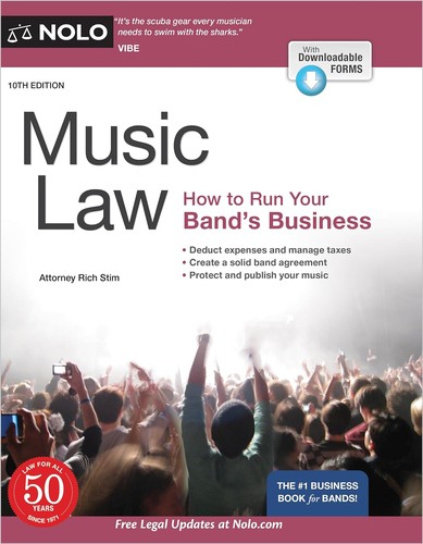 Cover for Music Law