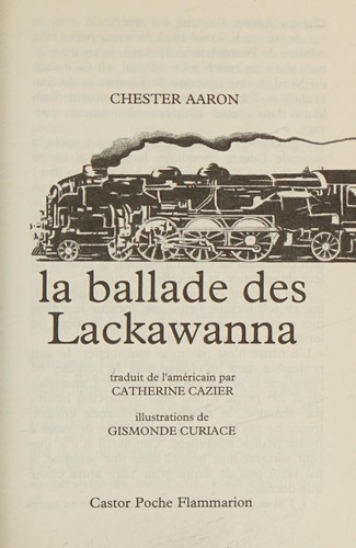 Cover for La ballade des Lackawanna