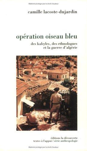 Cover for Opération  "Oiseau bleu"