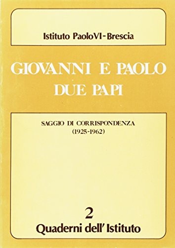 Cover for Giovanni e Paolo, due papi