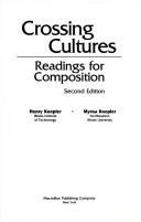 Cover for Crossing cultures