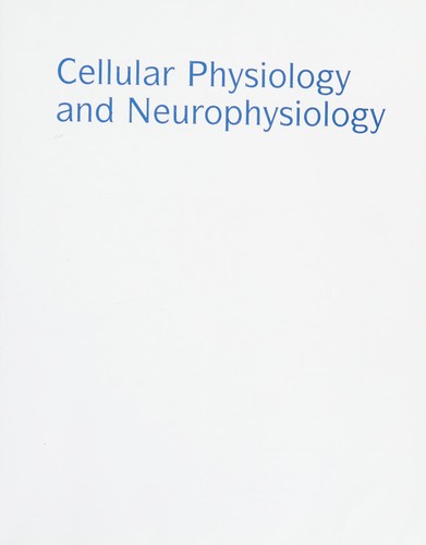 Cover for Cellular physiology and neurophysiology