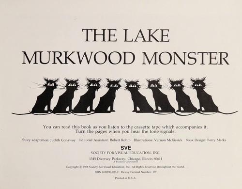 Cover for The Lake Murkwood monster