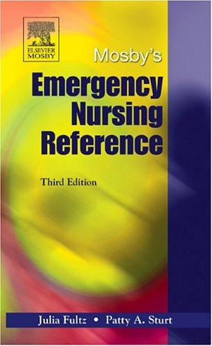 Cover for Mosby's Emergency Nursing Reference