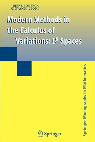 Cover for Modern Methods in the Calculus of Variations