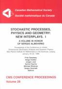 Cover for Stochastic Processes, Physics and Geometry