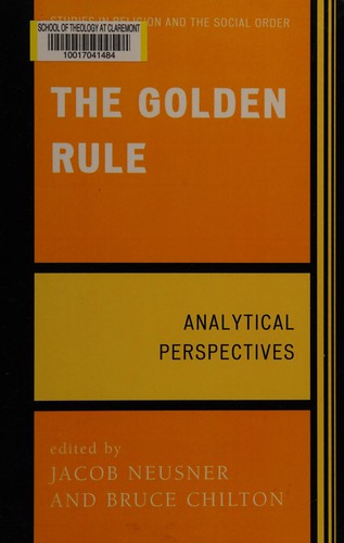 Cover for The golden rule
