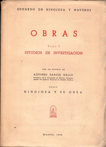 Cover for Obras.