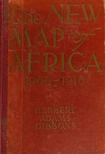 Cover for The New Map of Africa 1900-1916