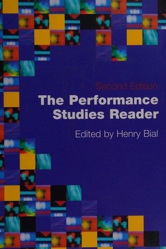 Cover for The performance studies reader