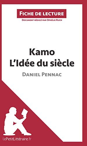 Cover for Kamo. L'idée du siècle de Daniel Pennac