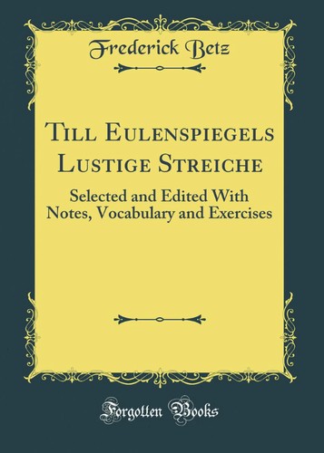 Cover for Till Eulenspiegels Lustige Streiche