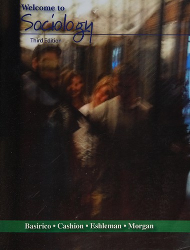 Cover for Welcome to sociology