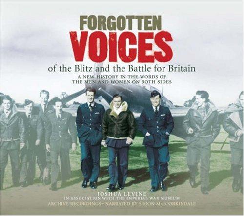 Cover for Forgotten Voices of the Blitz and the Battle for Britain Boxed Set (CD) (Forgotten Voices CD Boxed Set)
