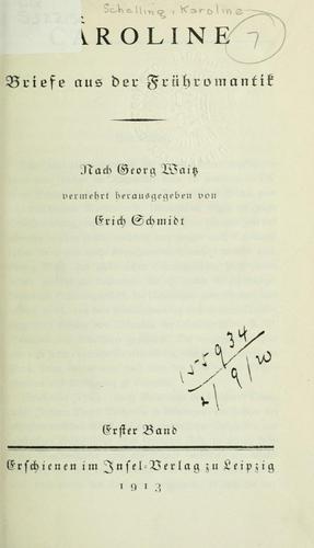 Cover for Caroline