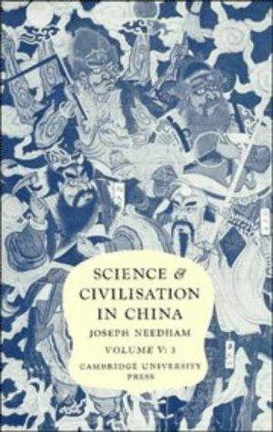 Cover for Science and Civilisation in China, Vol. 5 Part 3