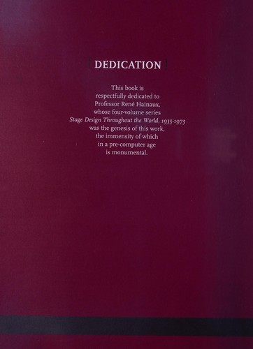 Cover for World Scenography, 1990-2005