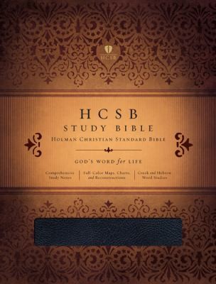 Cover for Holy Bible Hcsb Black Study