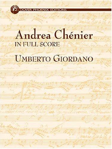 Cover for Andrea Chenier in Full Score